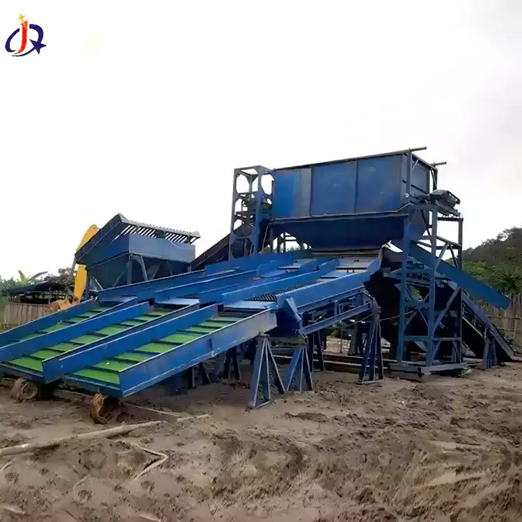 भूमि आधारित सोने के खनन उपकरण