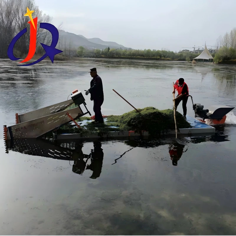 छोटा मिनी जलीय खरपतवार हार्वेस्टर